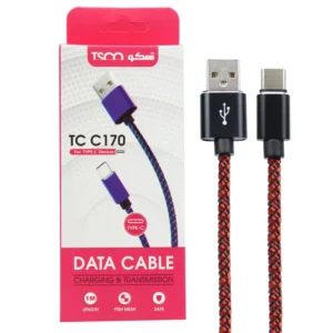 کابل تبدیل USB به USB-C تسکو مدل TCC 170 طول 1 متر